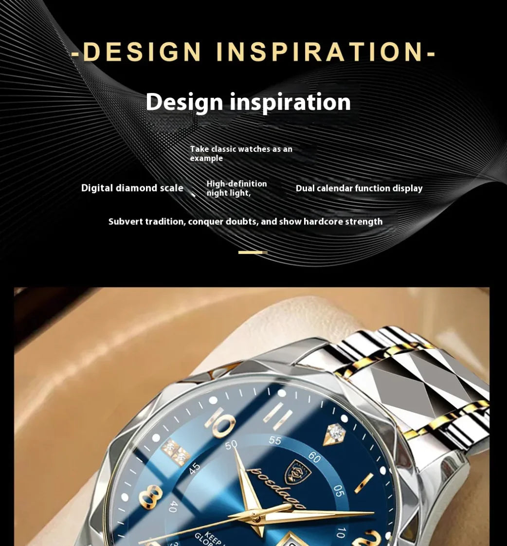 Men's Elegant Quartz Luminous Watch