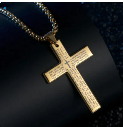 Stainless Steel Cross Necklace
