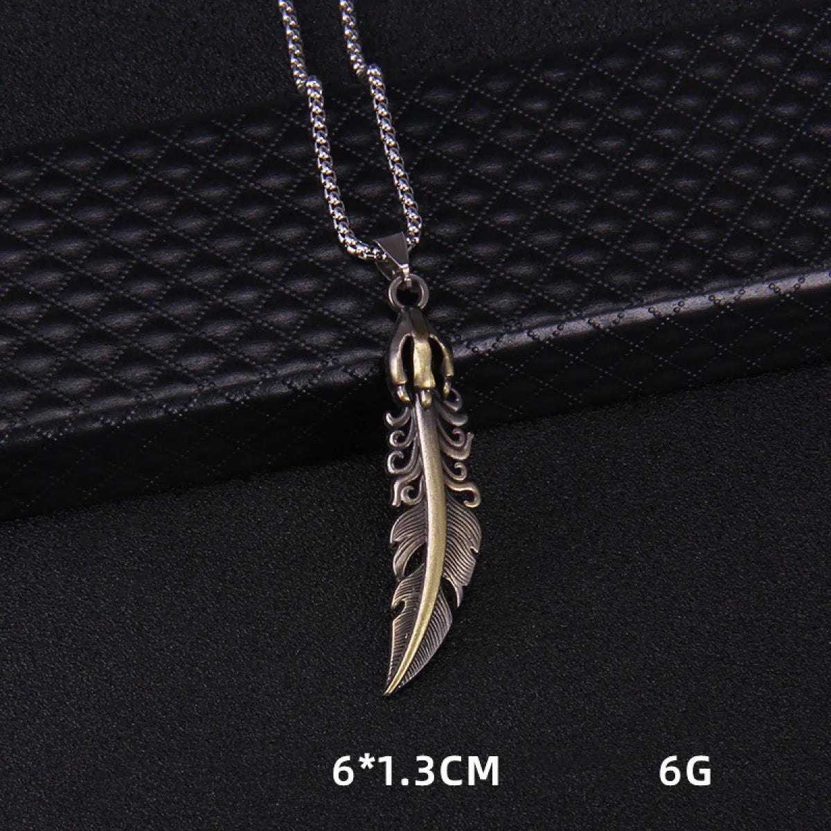 Eagle Claw Feather Necklace Pendant