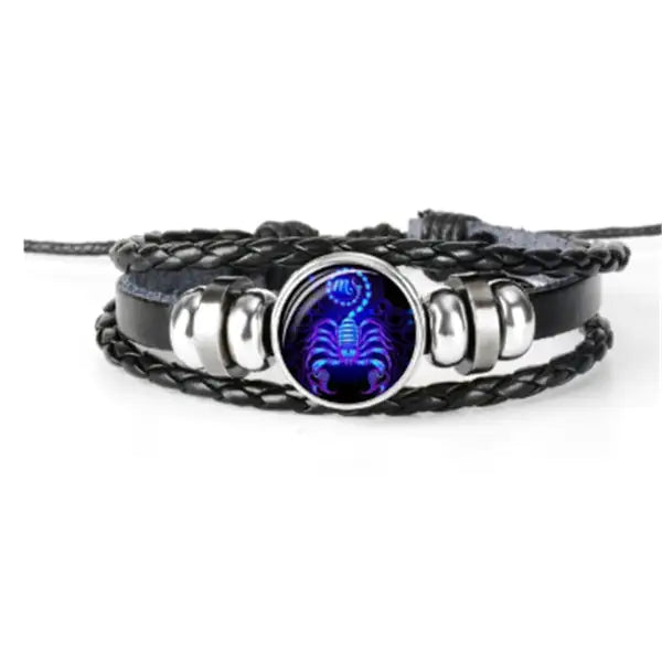 Zodiac Sign Bracelet For Men Women Kids