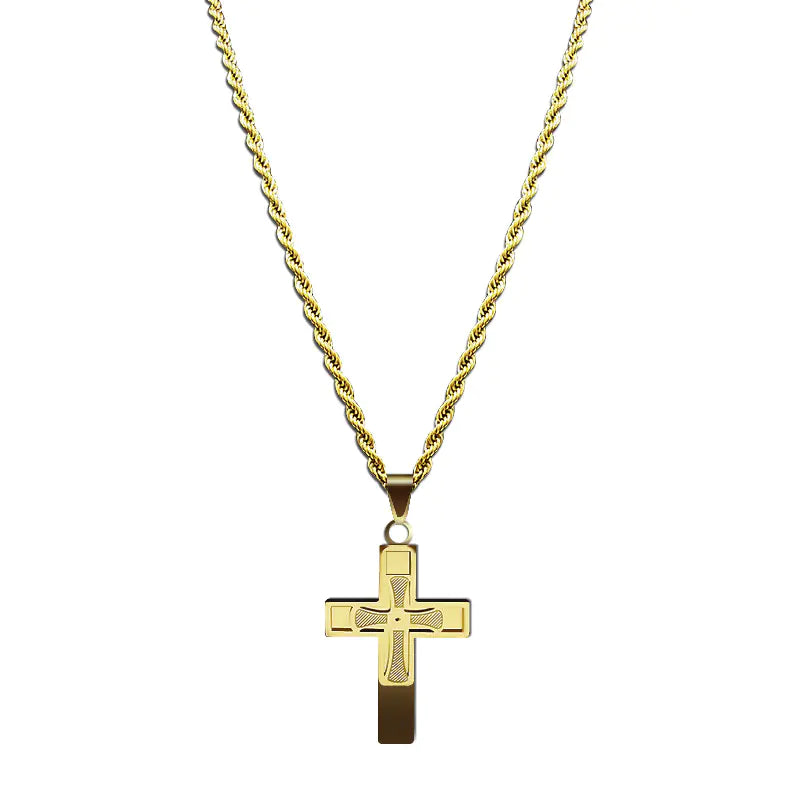 Stylish Men's Cross Necklace