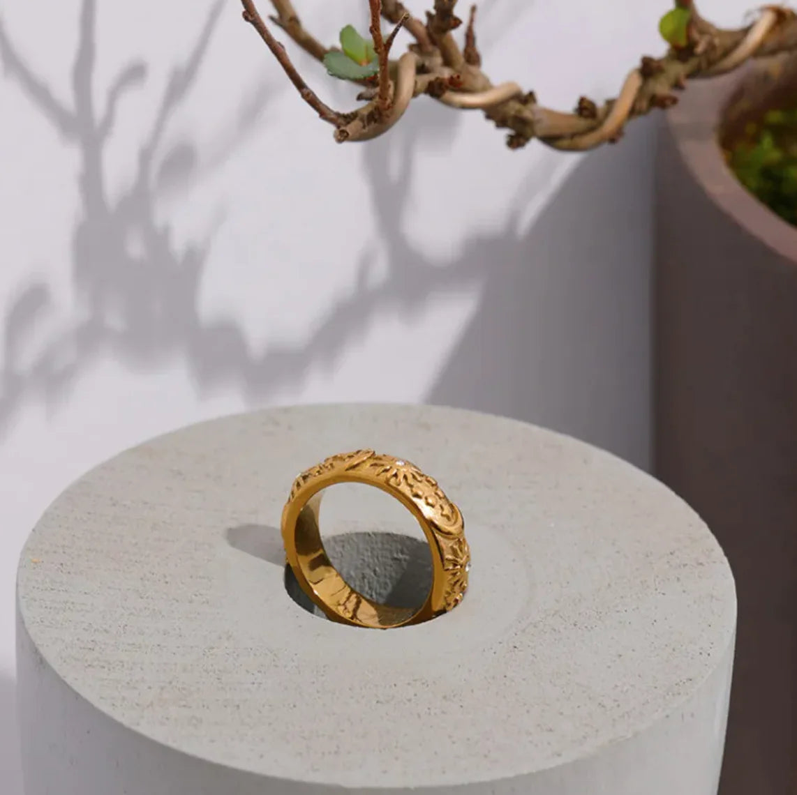 Celestial Shine Zircon Ring