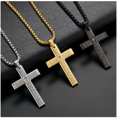 Stainless Steel Cross Necklace