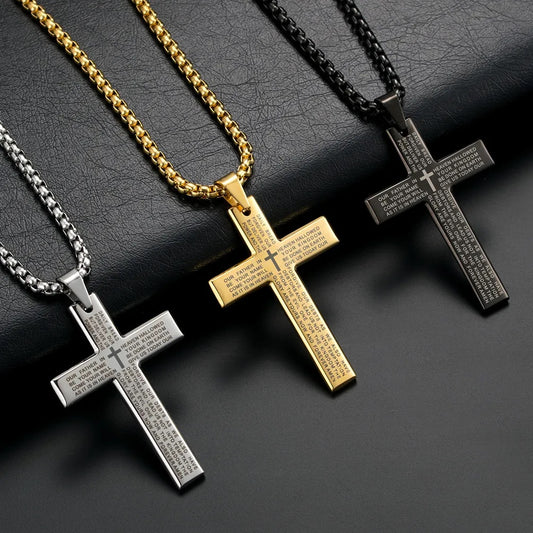 Stainless Steel Cross Necklace