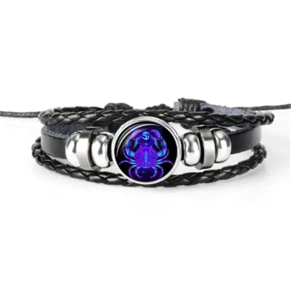 Zodiac Sign Bracelet For Men Women Kids