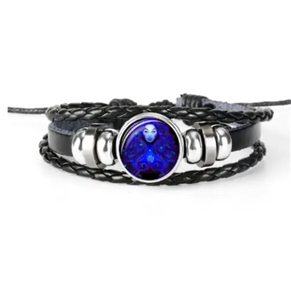 Zodiac Sign Bracelet For Men Women Kids