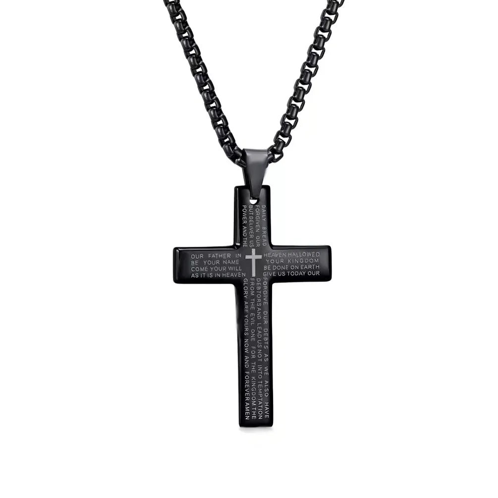 Stainless Steel Cross Necklace