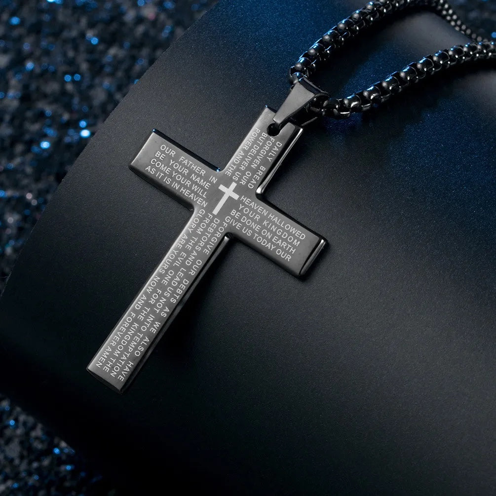 Stainless Steel Cross Necklace