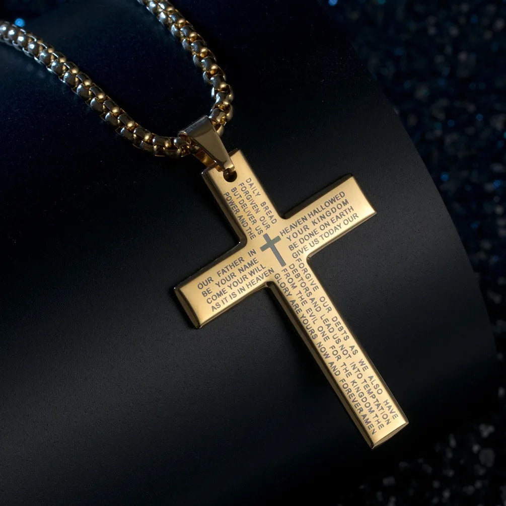 Stainless Steel Cross Necklace