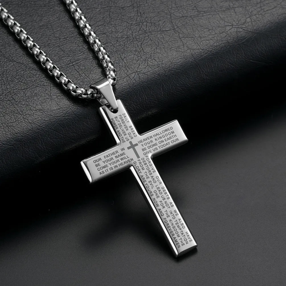 Stainless Steel Cross Necklace