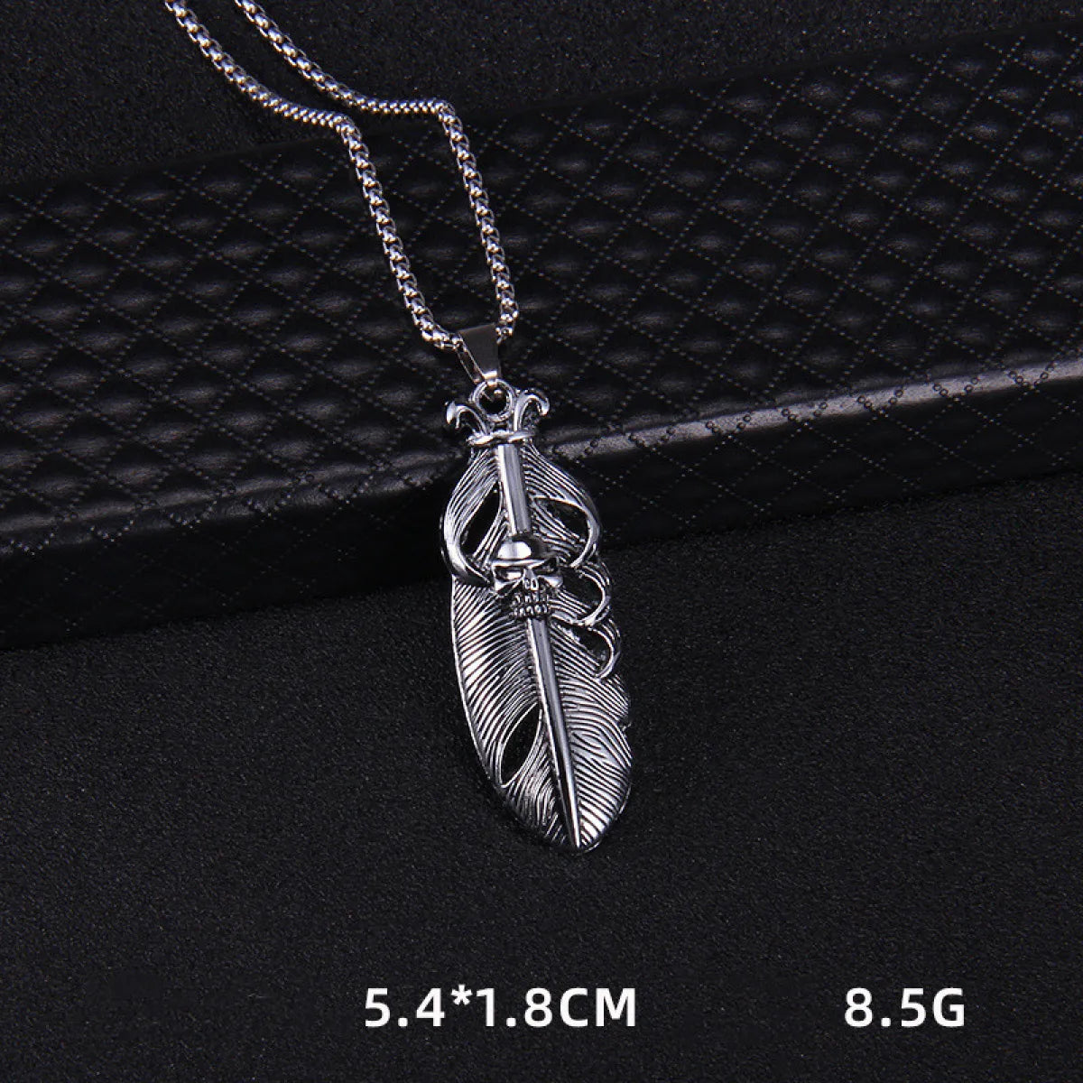 Eagle Claw Feather Necklace Pendant