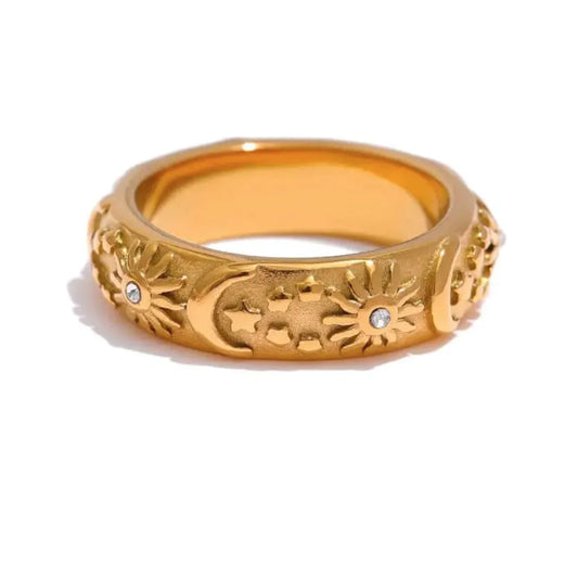 Celestial Shine Zircon Ring