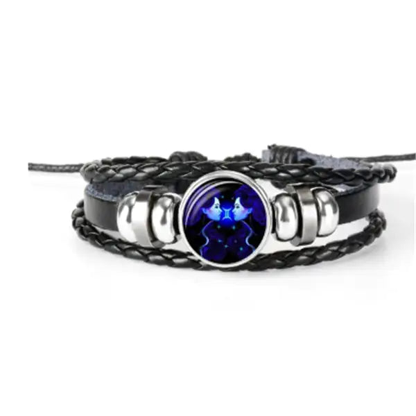Zodiac Sign Bracelet For Men Women Kids