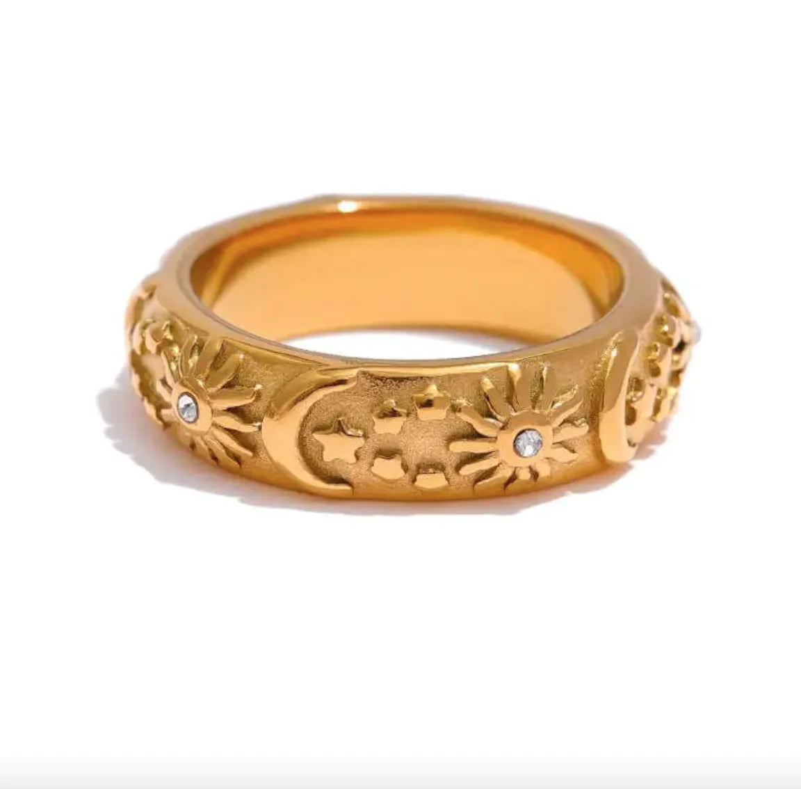 Celestial Shine Zircon Ring