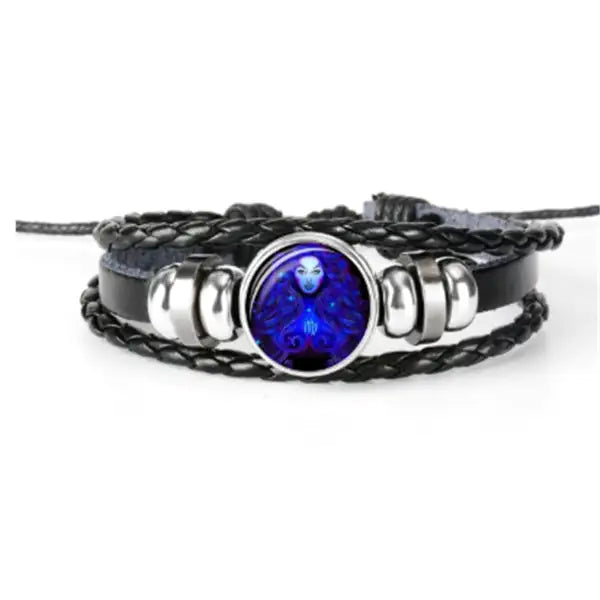 Zodiac Sign Bracelet For Men Women Kids