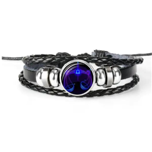 Zodiac Sign Bracelet For Men Women Kids
