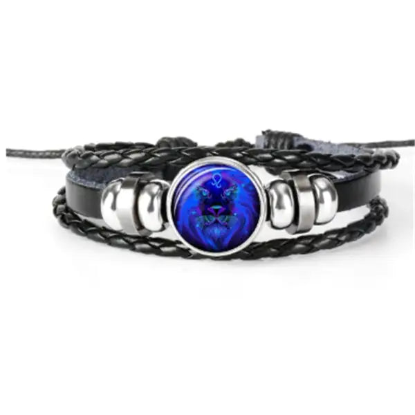 Zodiac Sign Bracelet For Men Women Kids
