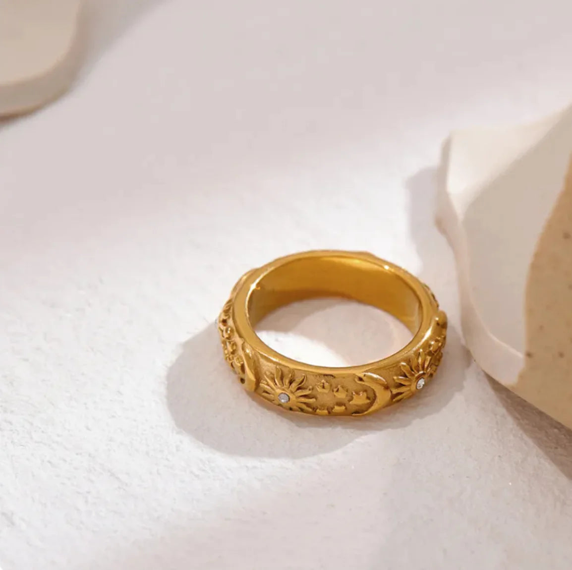 Celestial Shine Zircon Ring